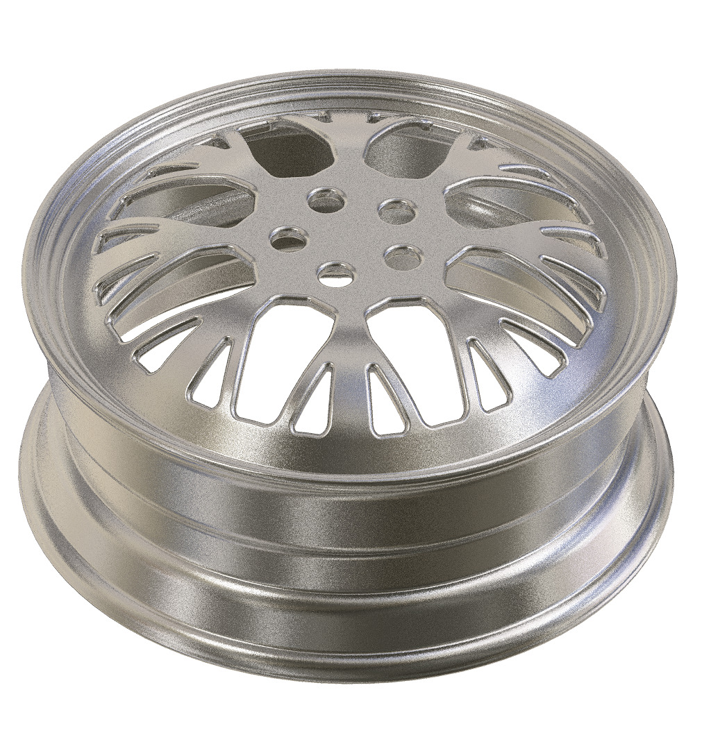 Premium Truck Rim 3D print model_2