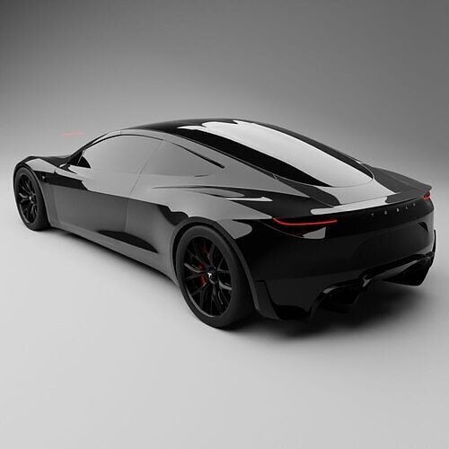 Tesla Roadstar 3D model