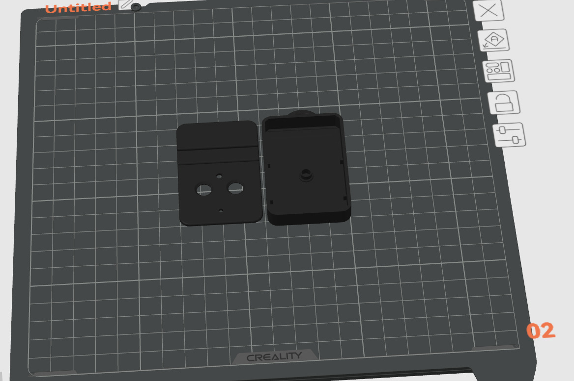 Garage Remote Case Beninca 3D print model_3