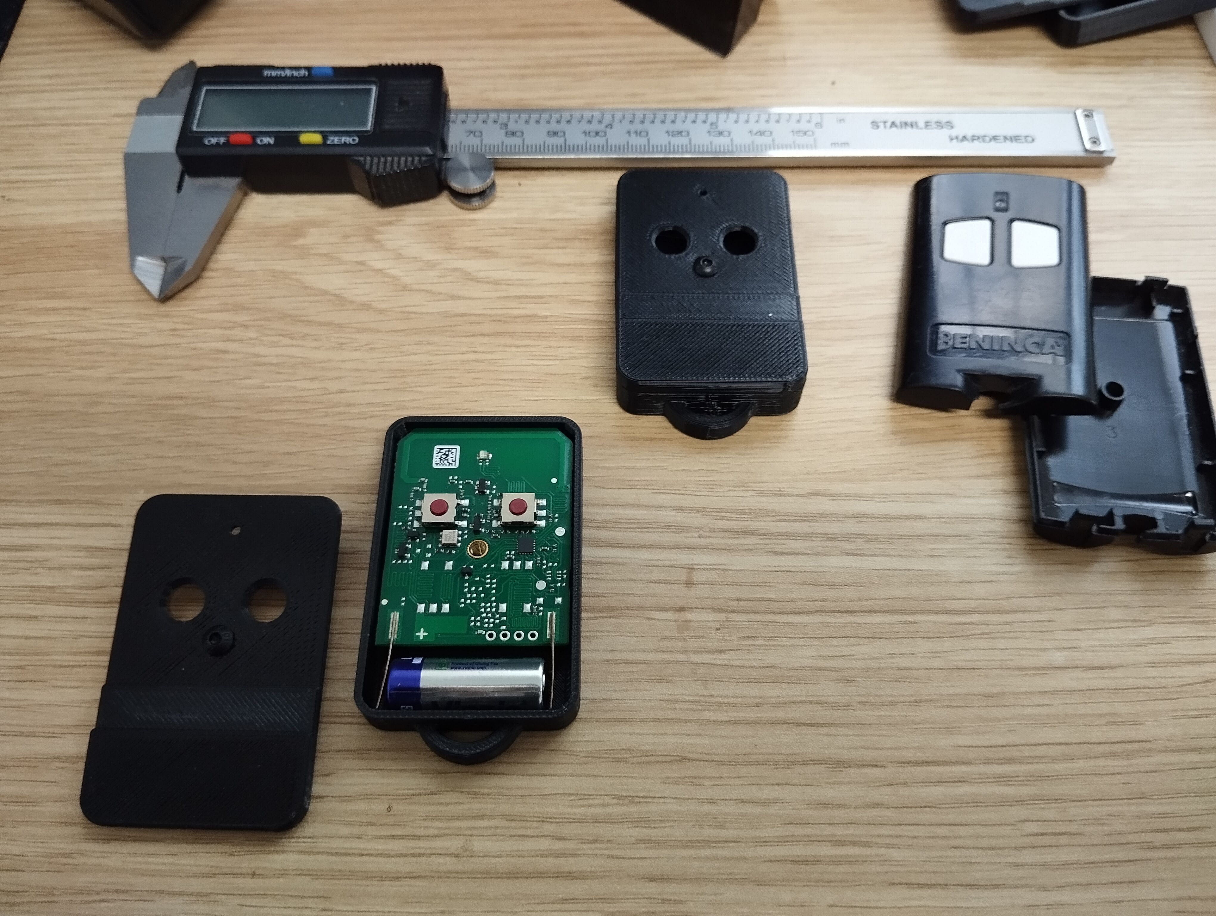 Garage Remote Case Beninca 3D print model_1