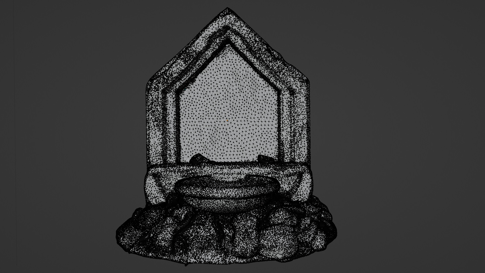 Stone Altar 01 3D model_10
