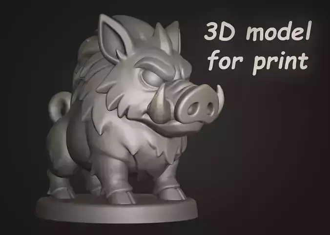 Boar Print Model