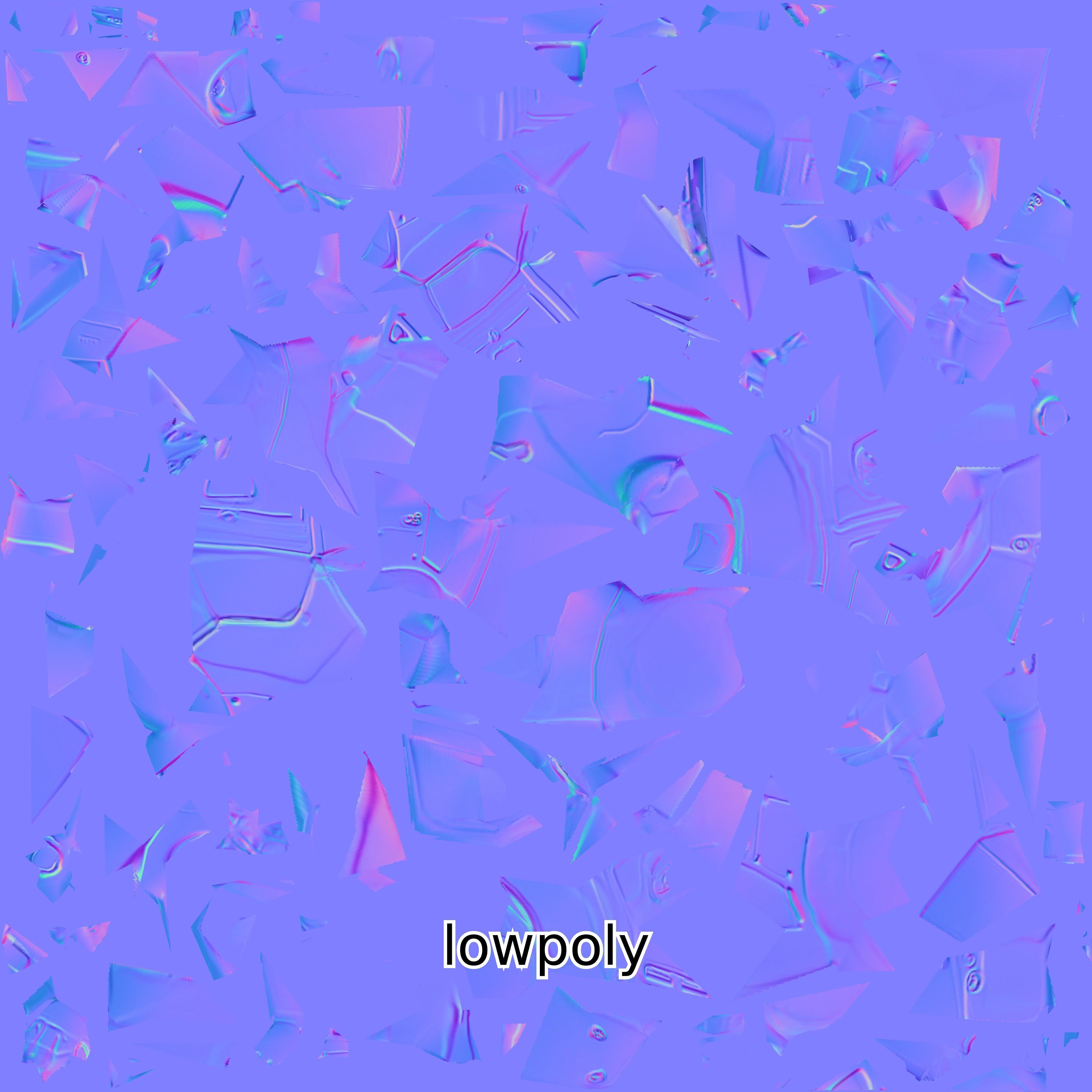 Futuristic Robotic Mouse Model with Modular Design Low-poly 3D model_1