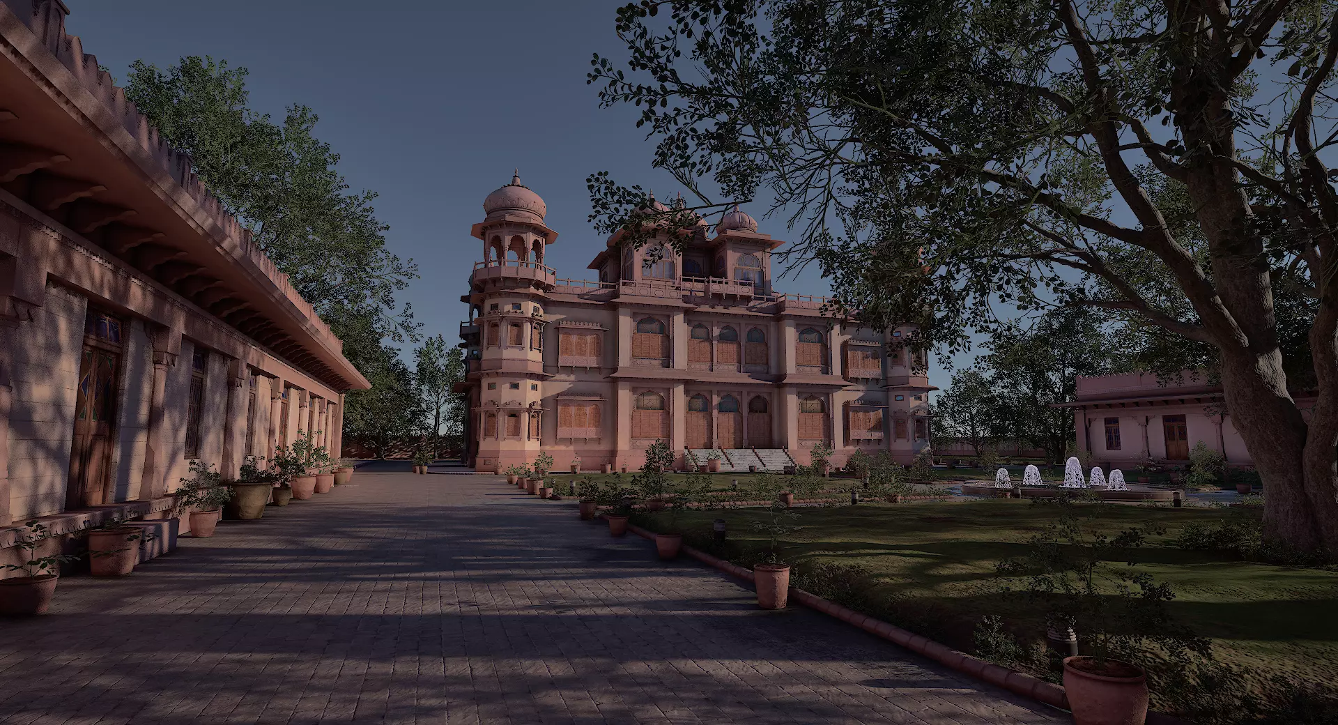 Mohatta Palace Museum 3D Model by zambeelstudios 3D model_0