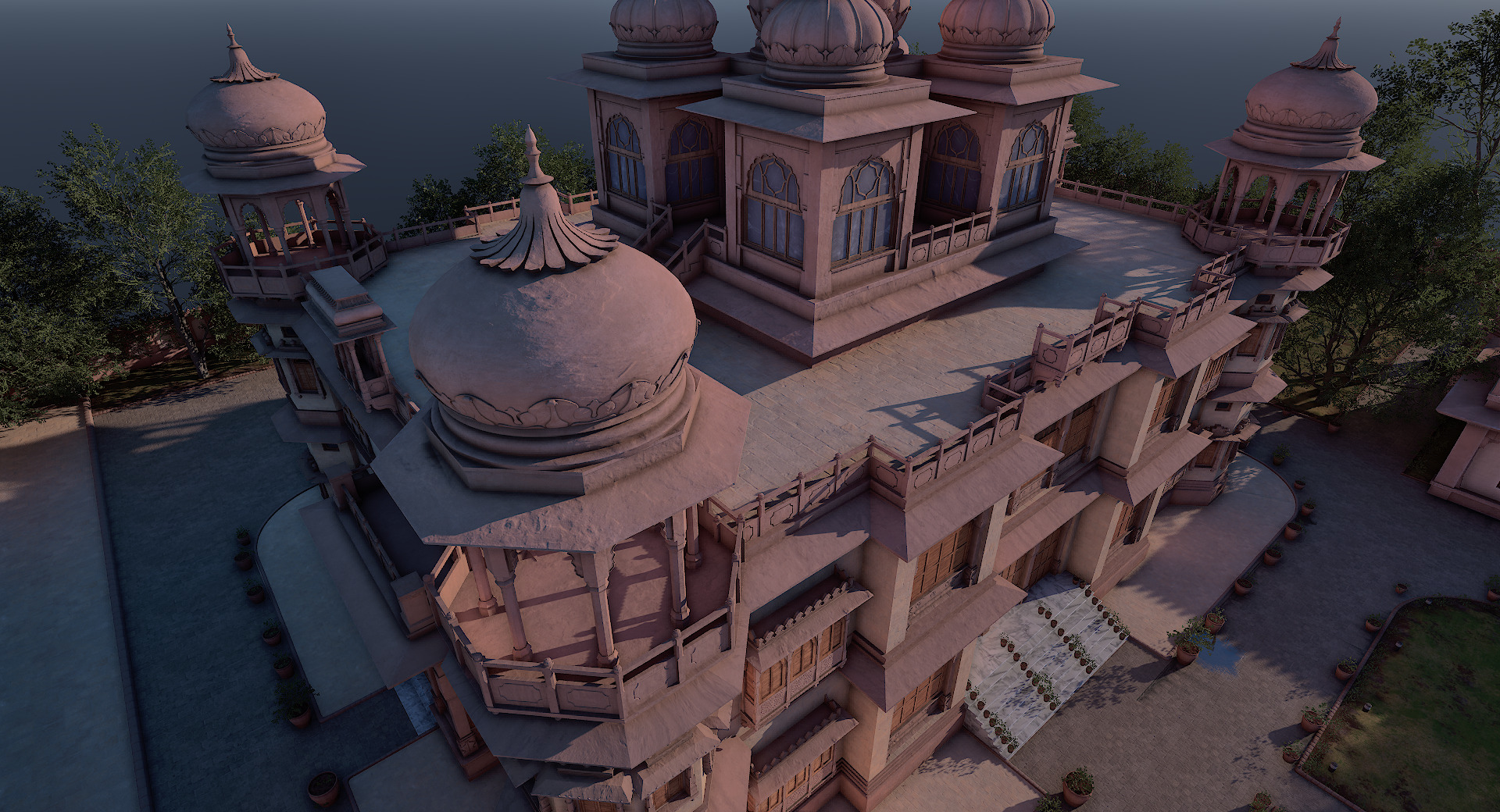Mohatta Palace Museum 3D Model by zambeelstudios 3D model_11