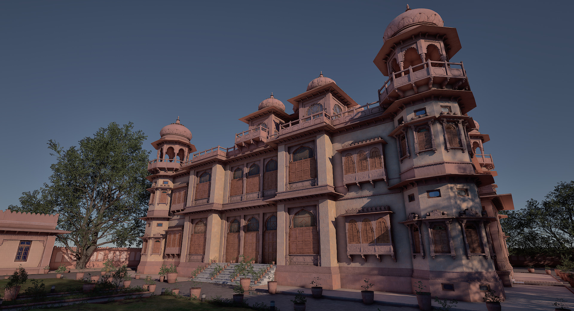 Mohatta Palace Museum 3D Model by zambeelstudios 3D model_4