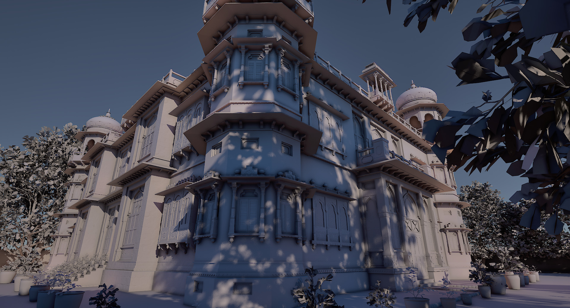 Mohatta Palace Museum 3D Model by zambeelstudios 3D model_21