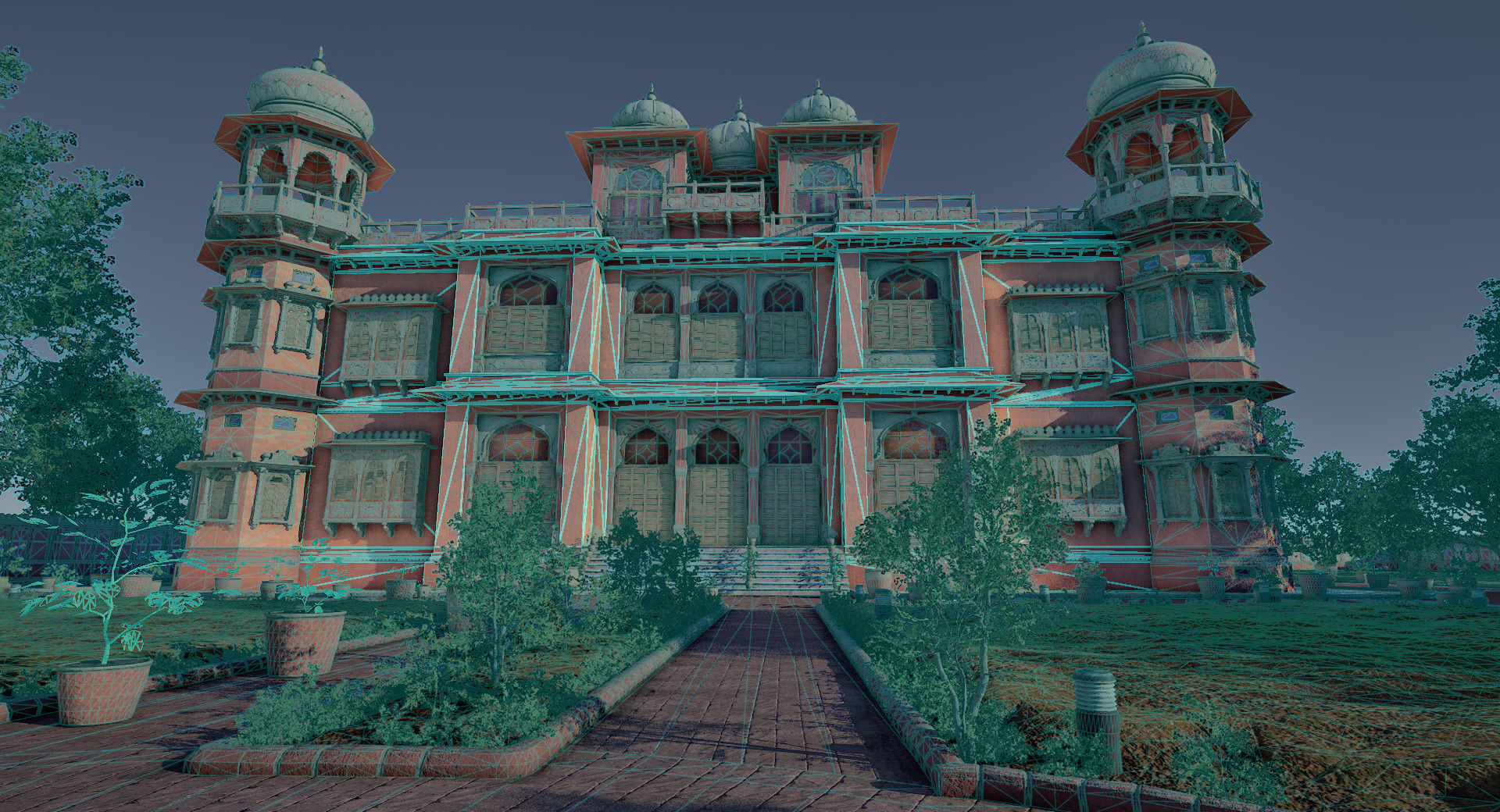Mohatta Palace Museum 3D Model by zambeelstudios 3D model_22