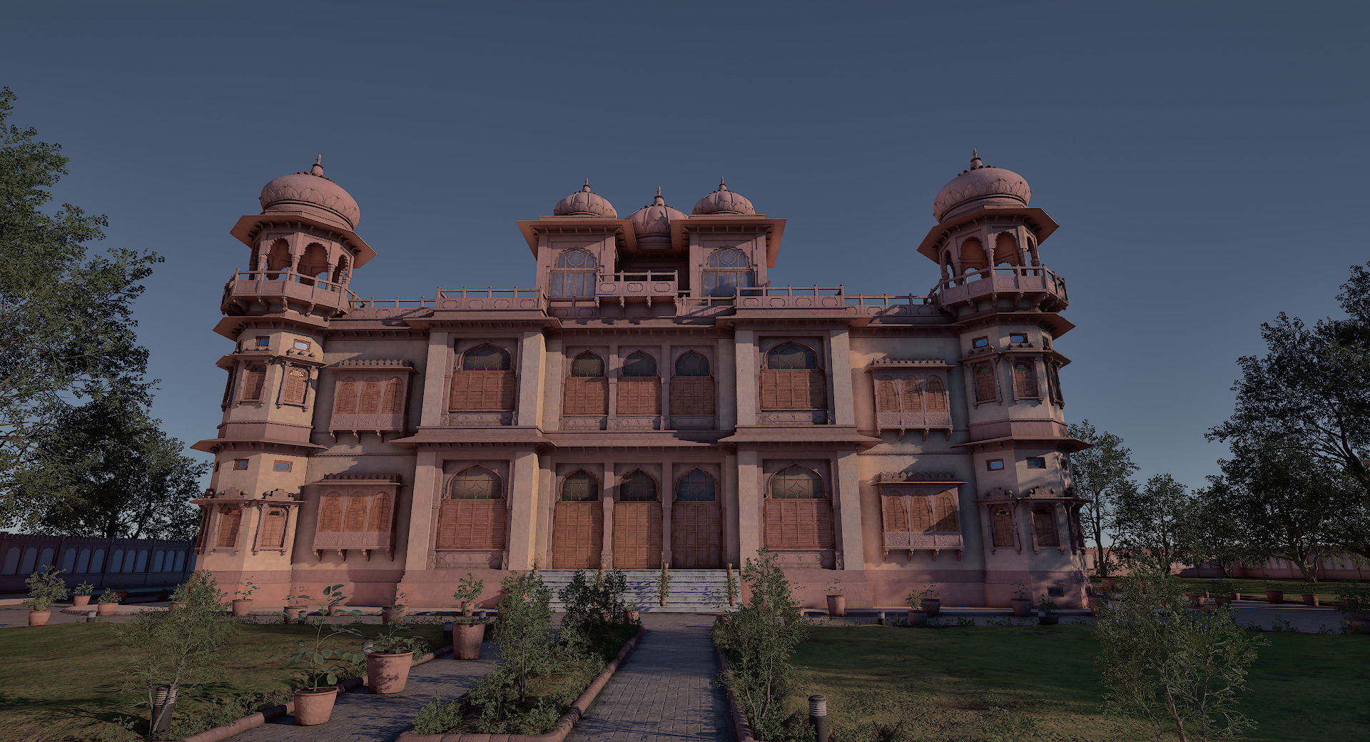 Mohatta Palace Museum 3D Model by zambeelstudios 3D model_5