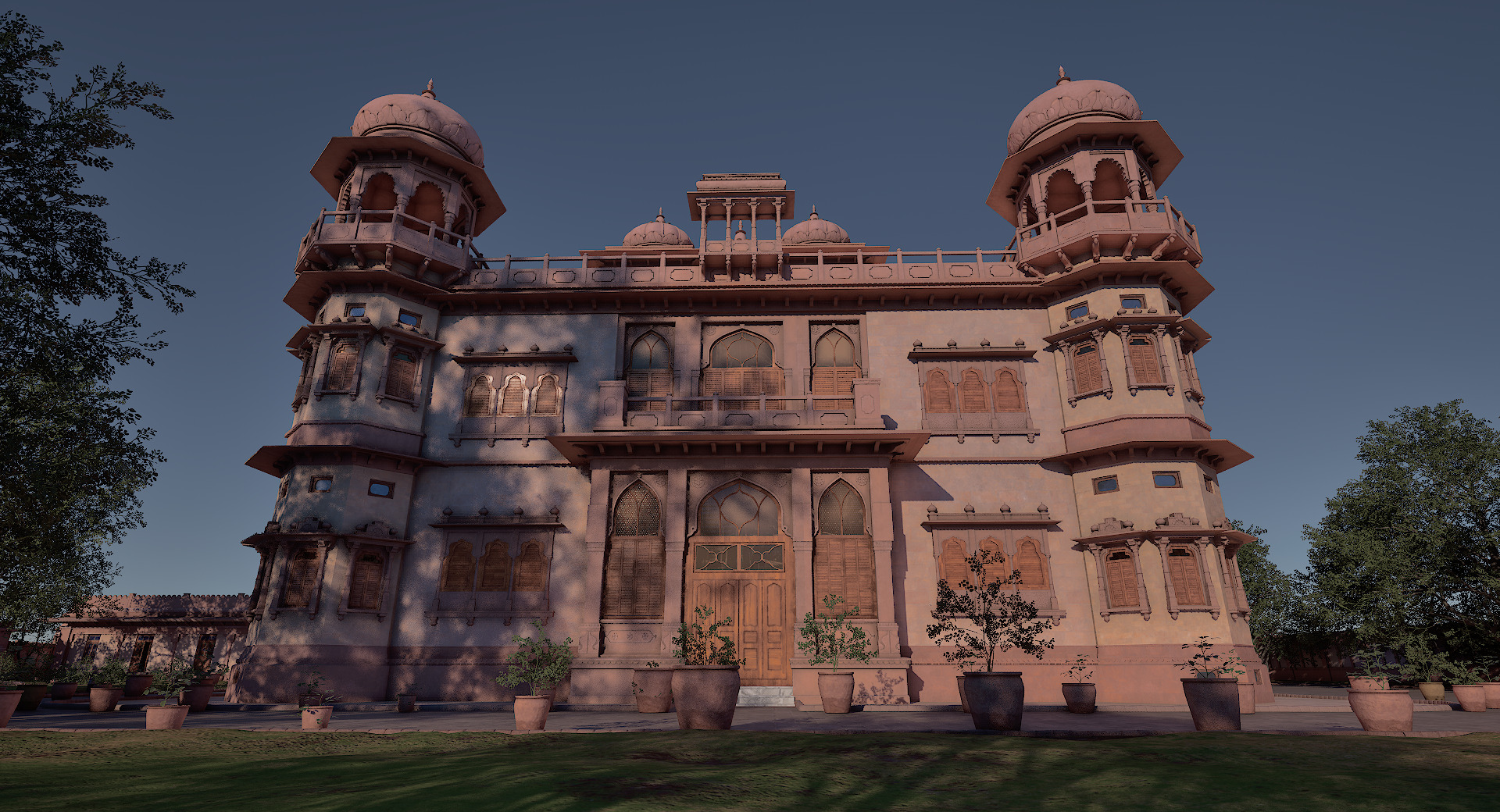 Mohatta Palace Museum 3D Model by zambeelstudios 3D model_7
