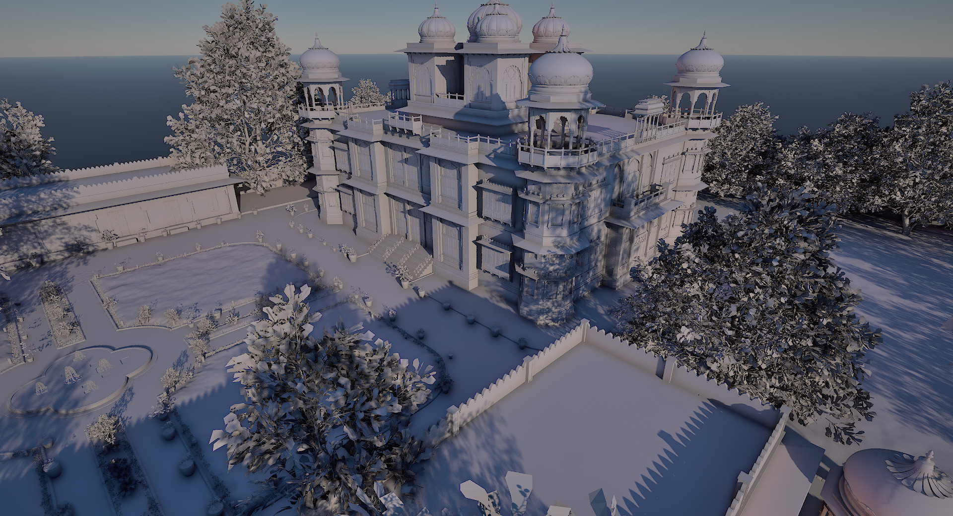 Mohatta Palace Museum 3D Model by zambeelstudios 3D model_16