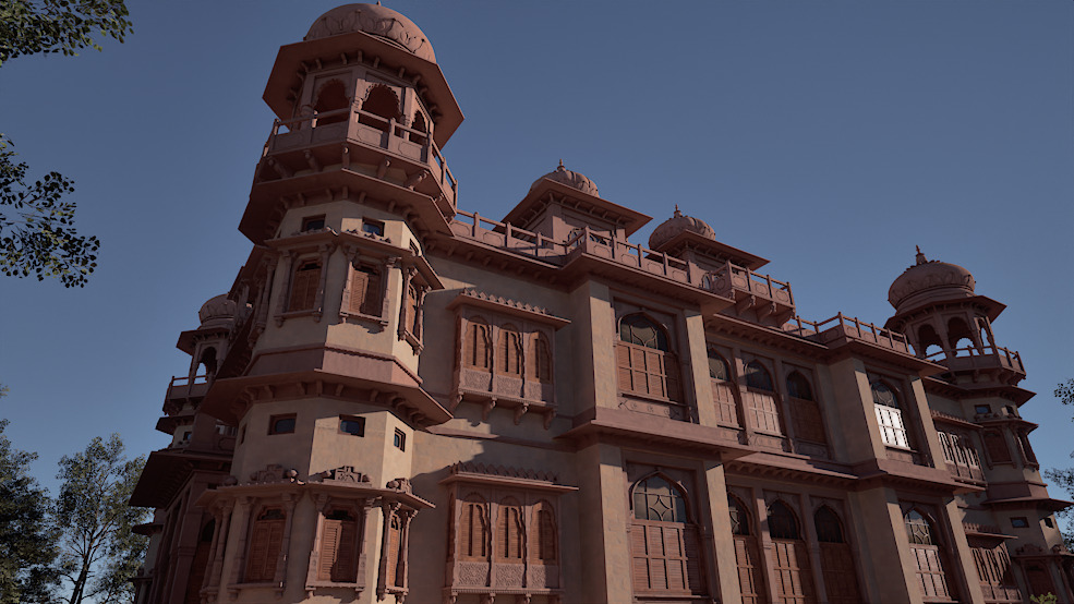 Mohatta Palace Museum 3D Model by zambeelstudios 3D model_2