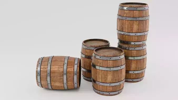 3D Barrel Model 