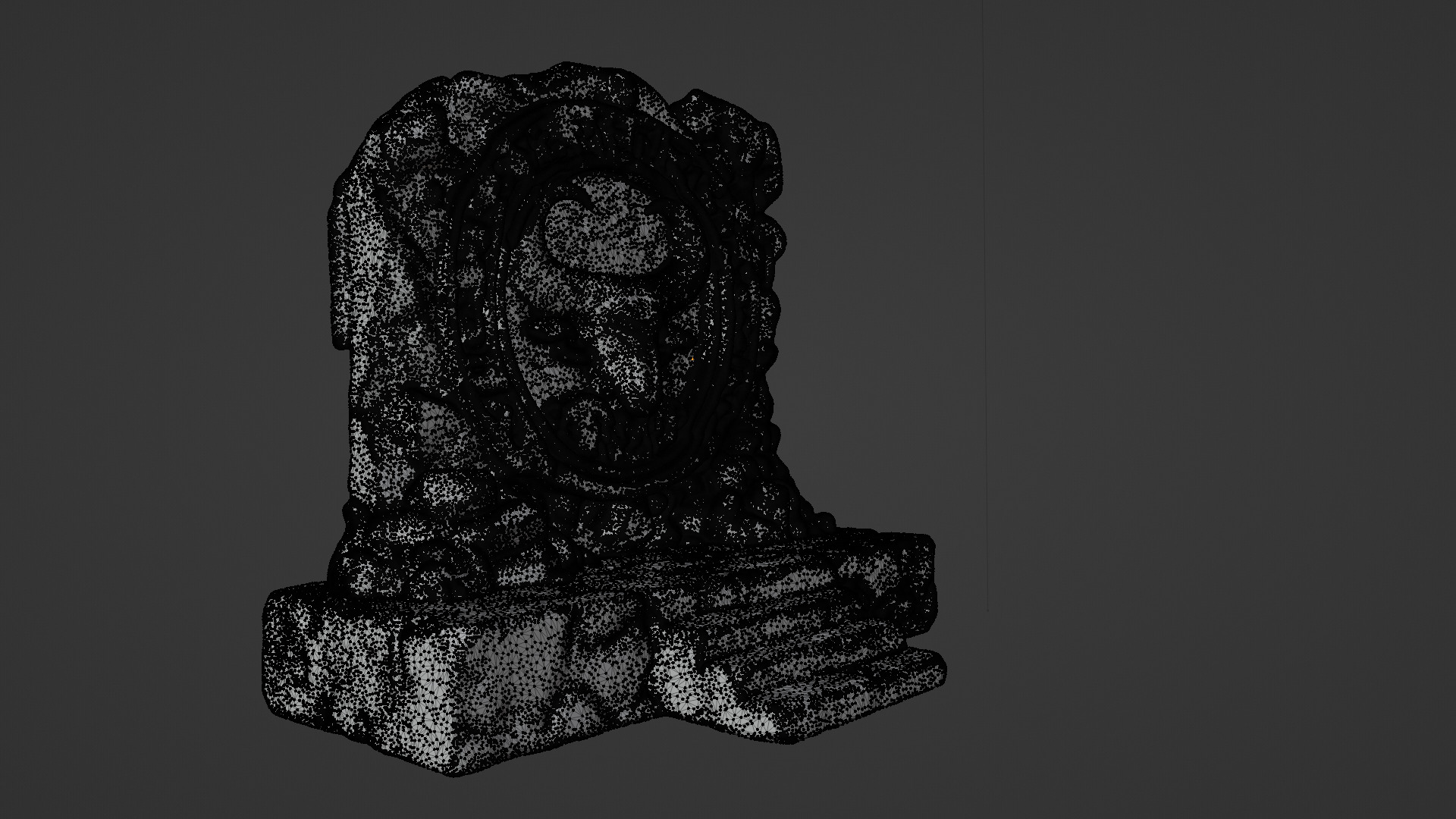 Stone Altar 02 3D model_10