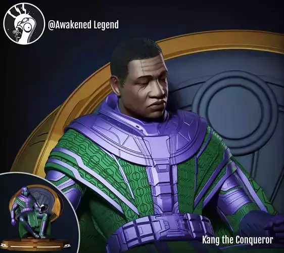Kang the Conqueror ant man and the wasp quantumania 3D print model