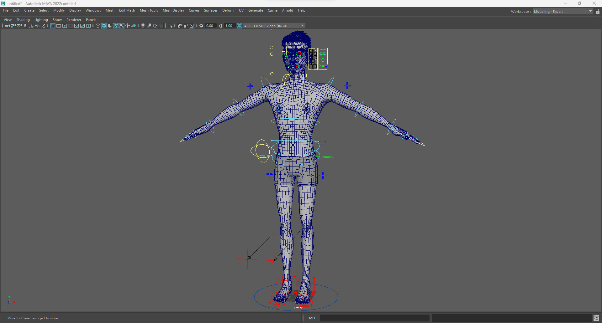 Free Stylized Cartoon Male Rigged Toon Young Man Low-poly 3D model_18