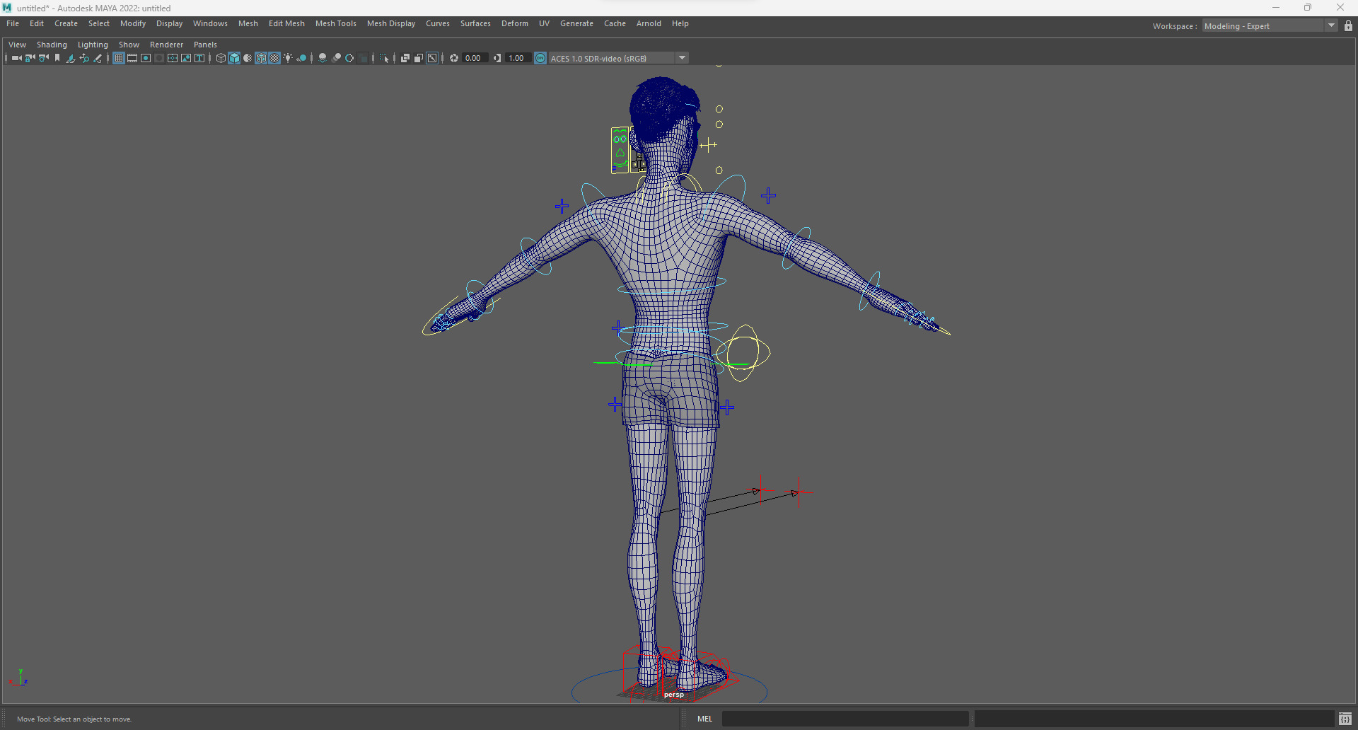 Free Stylized Cartoon Male Rigged Toon Young Man Low-poly 3D model_19