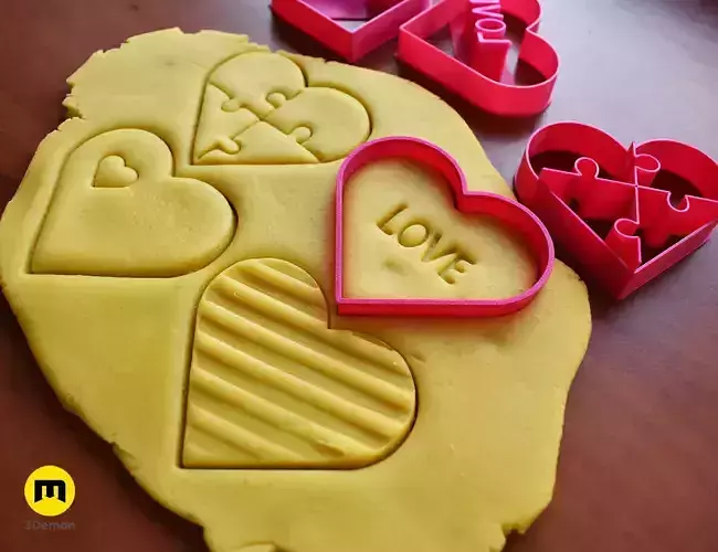 Valentine Cookie Cutter Set