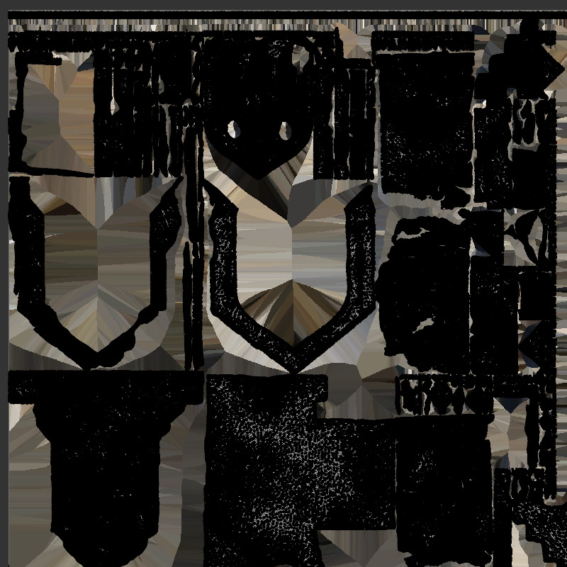 Stone Altar 05 3D model_9