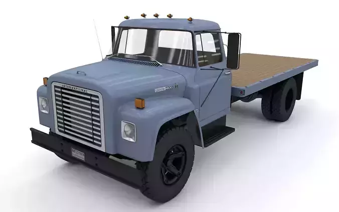 International Loadstar 1600 Flatbed Truck 1974