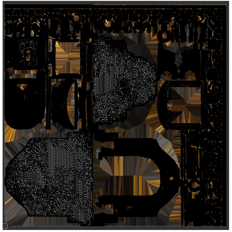 Stone Altar 06 3D model_9