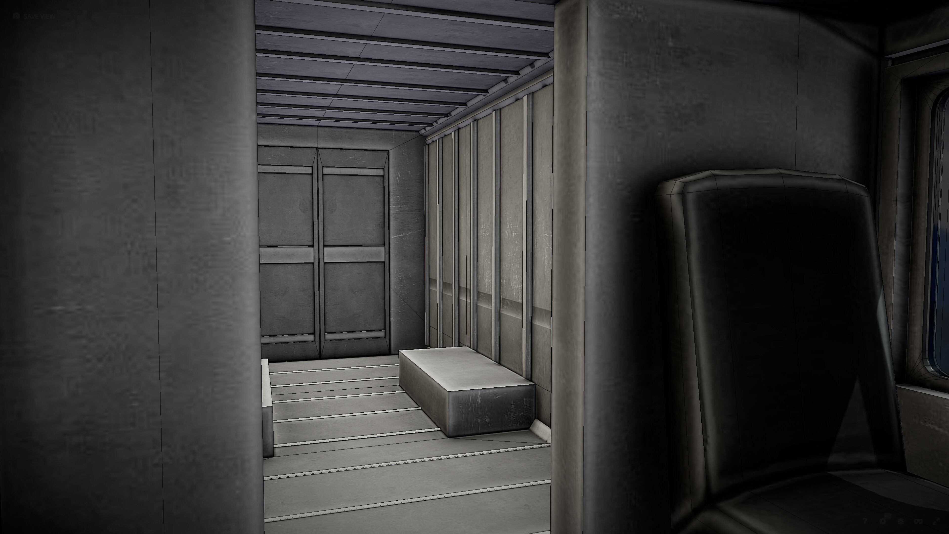 FedEx boxvan Low-poly 3D model_31