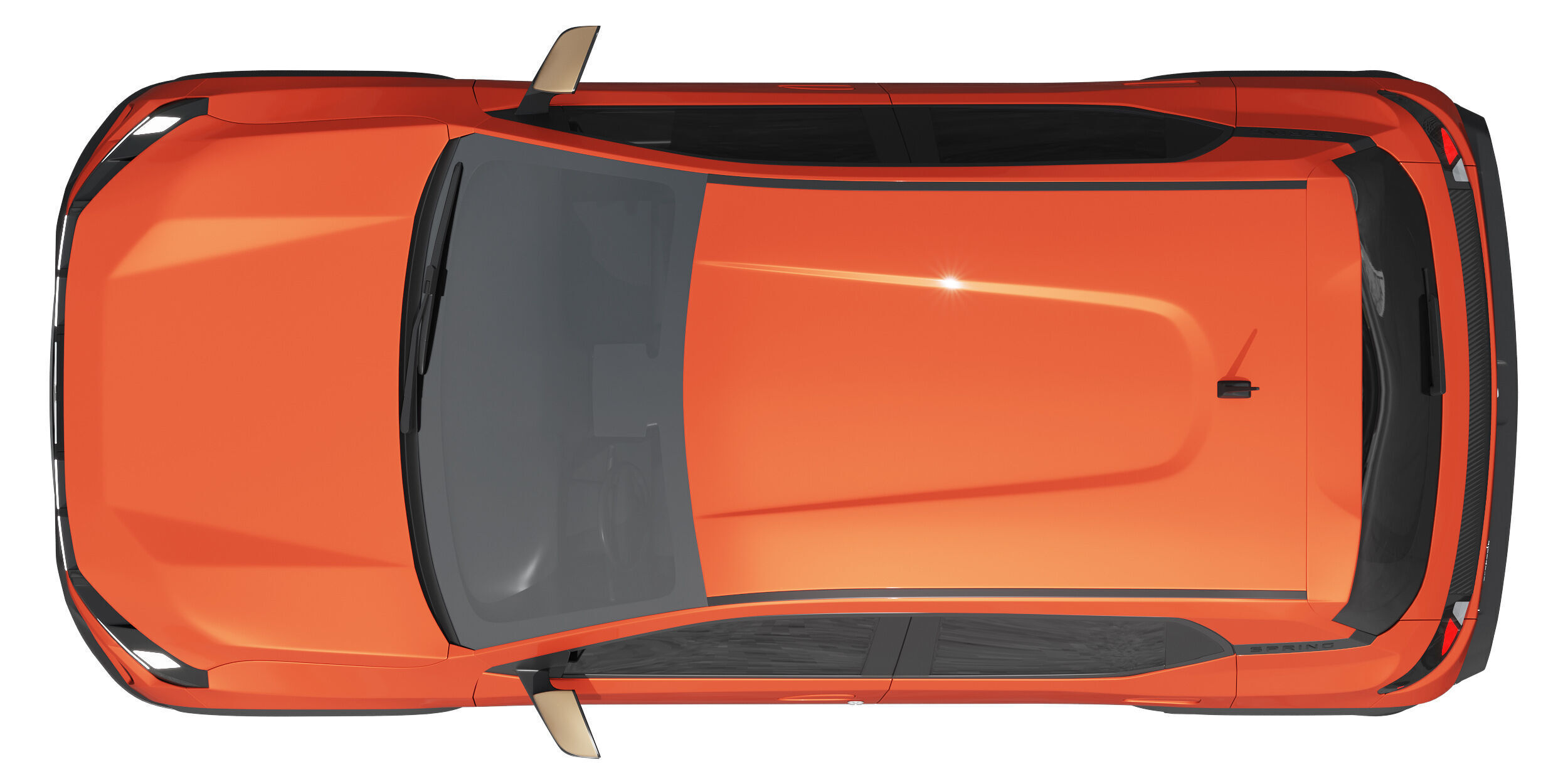 Dacia Spring 2025 3D model_8