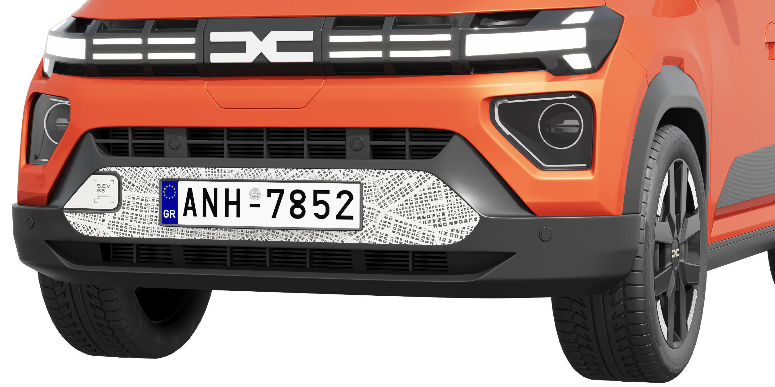 Dacia Spring 2025 3D model_9