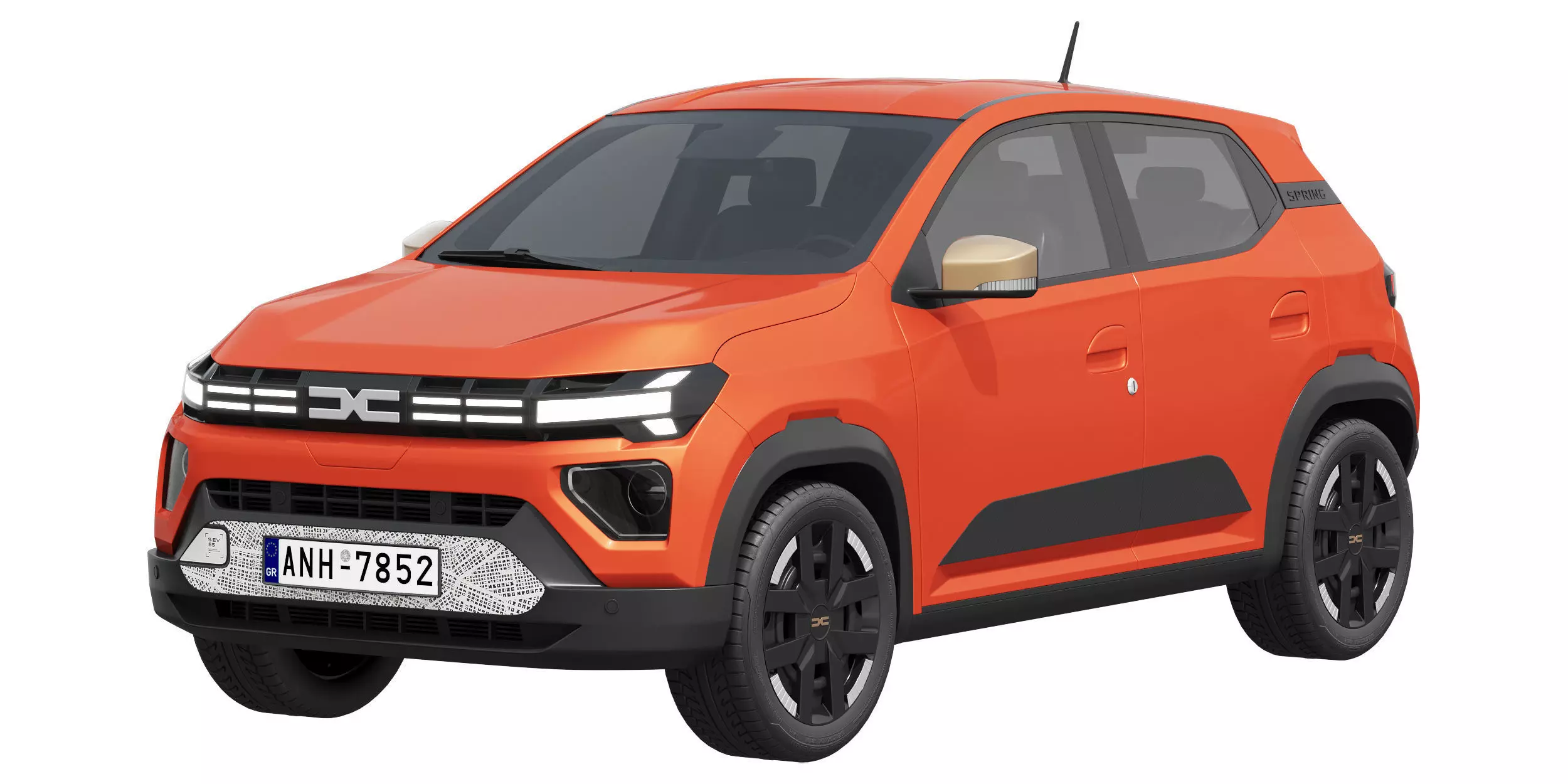 Dacia Spring 2025 3D model_0