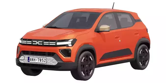 Dacia Spring 2025 3D model