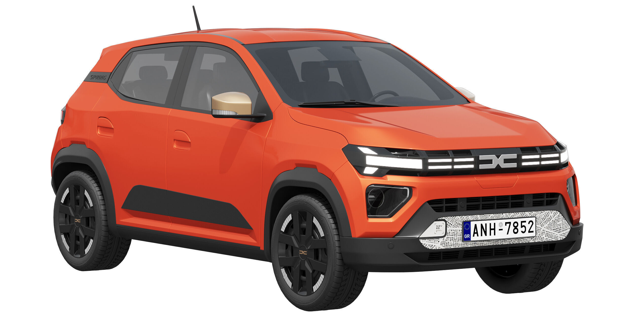Dacia Spring 2025 3D model_1