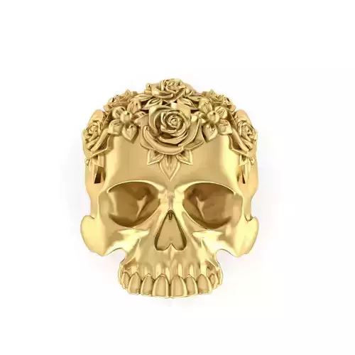 Floral Skull