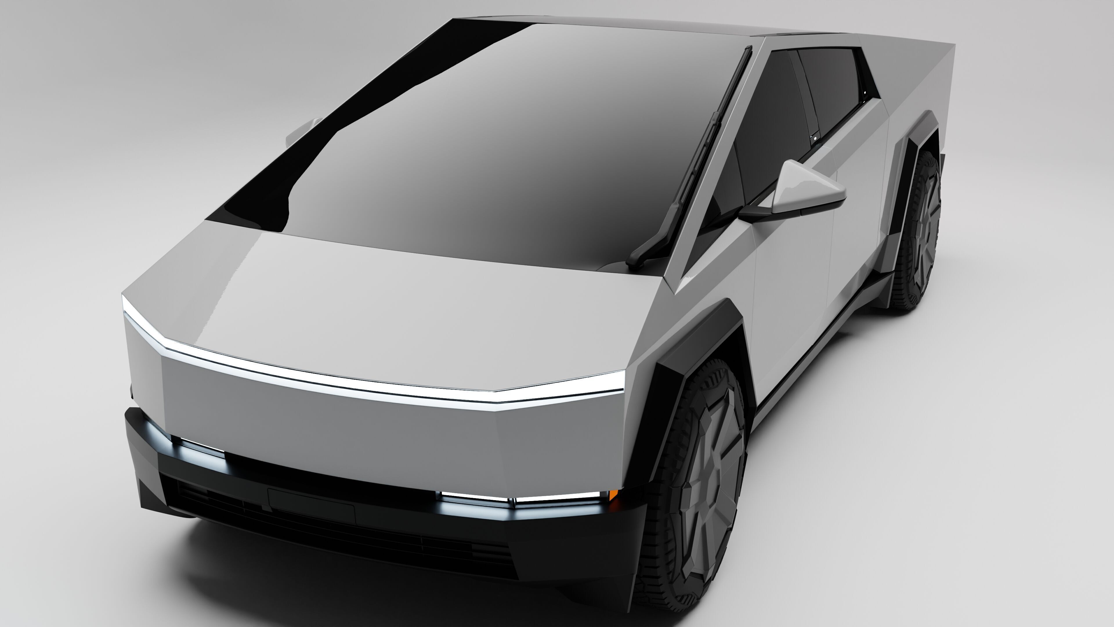 Tesla Cyber Truck 2024 3D model_4