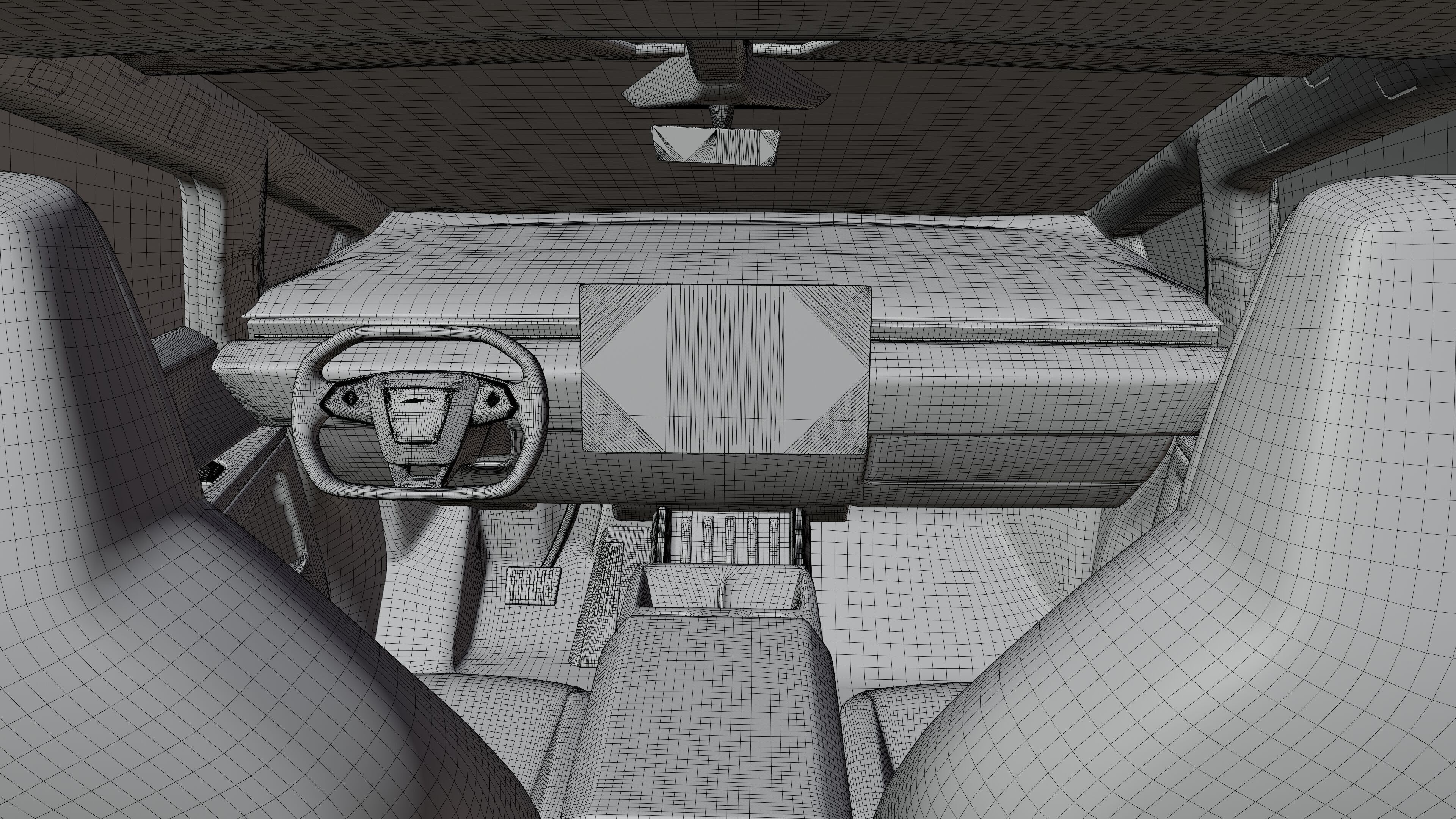 Tesla Cyber Truck 2024 3D model_2