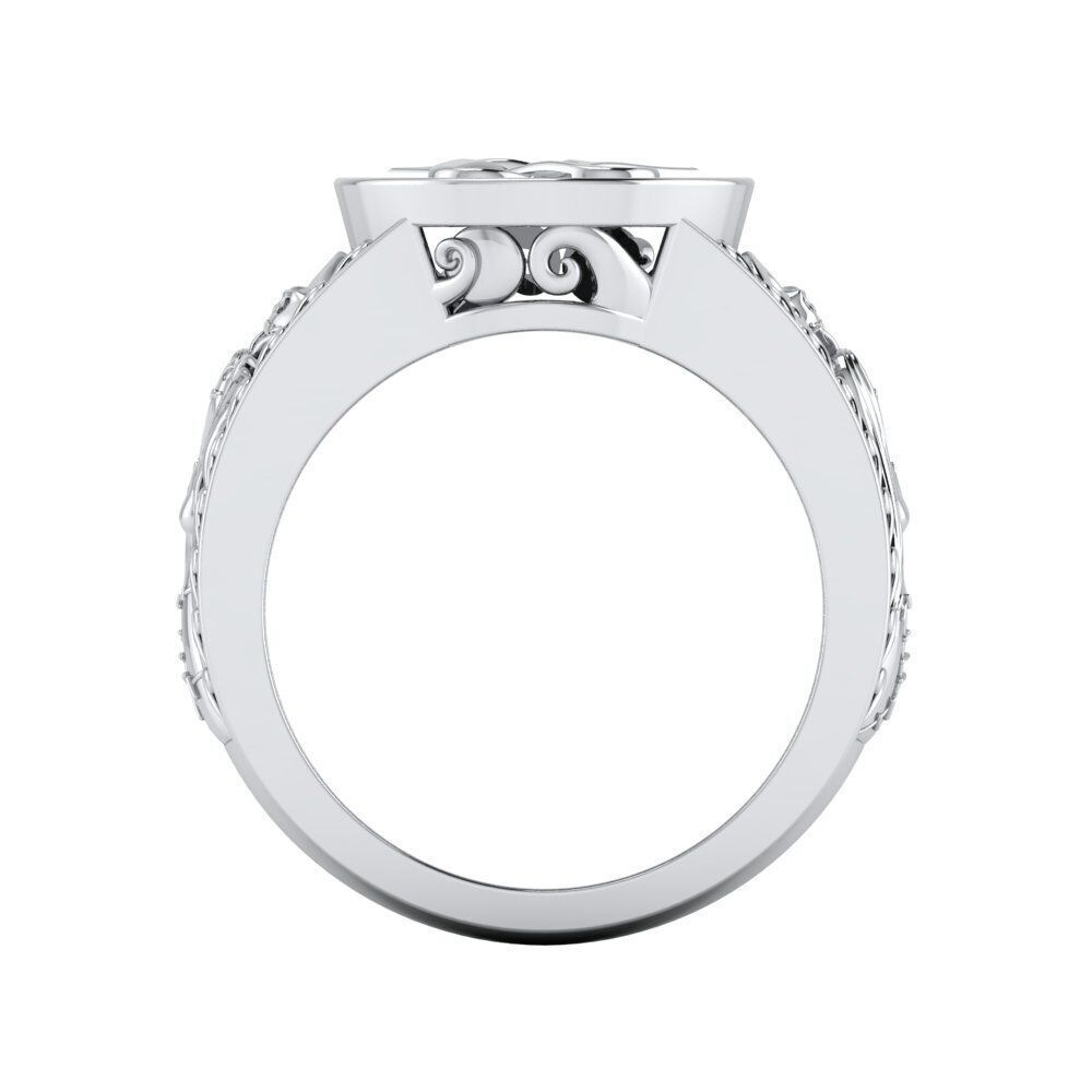 Jack and Sally The Nightmare Before Christmas engagement ring 2 3D print model_2