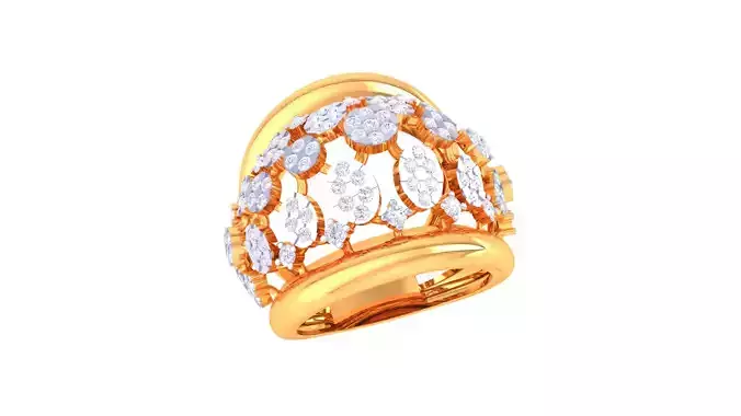 Women Ring MTL 3dm STL OBJ FBX Details