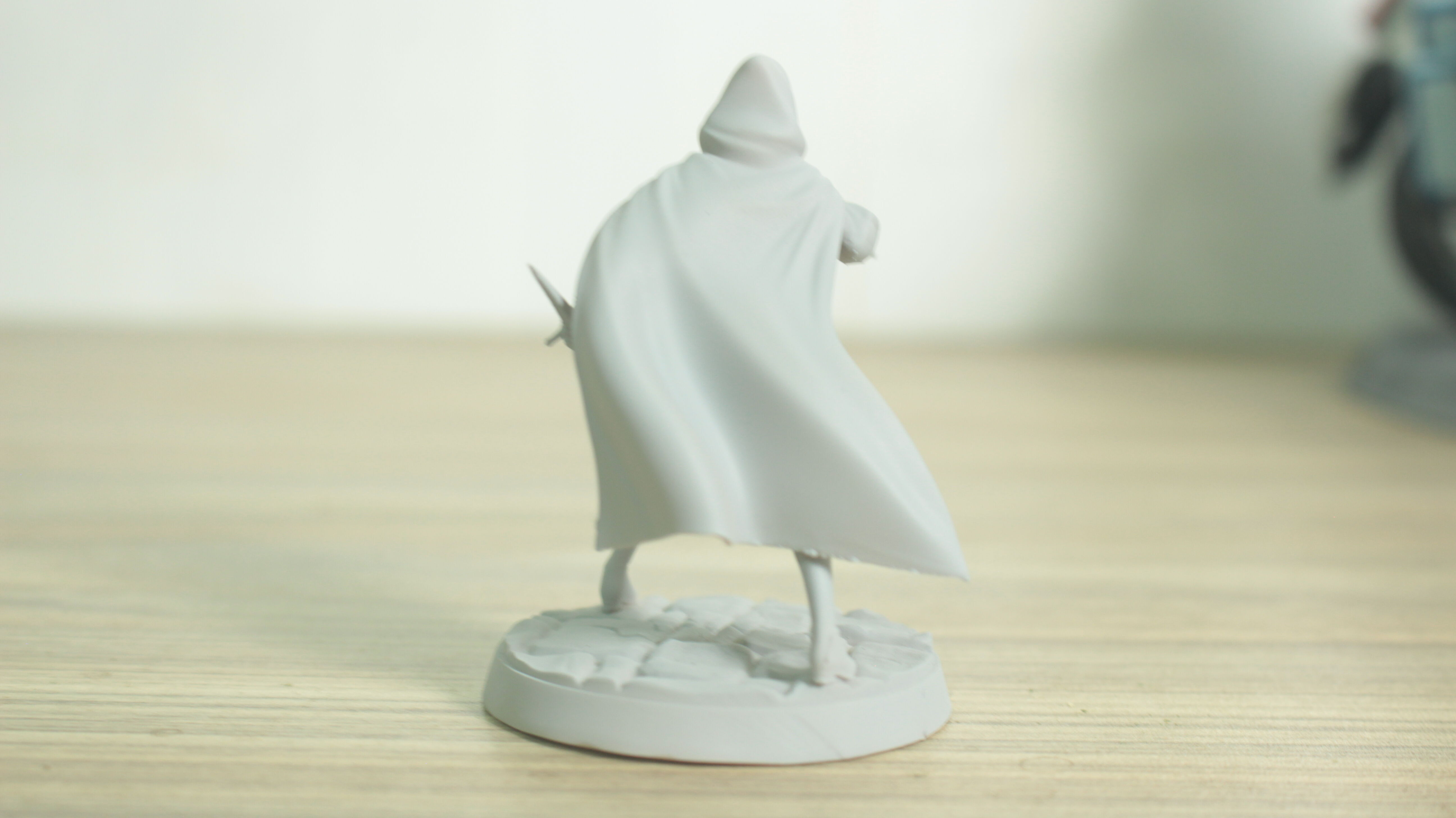 Rouge - DND Miniature - Pre-Supported 3D print model_7