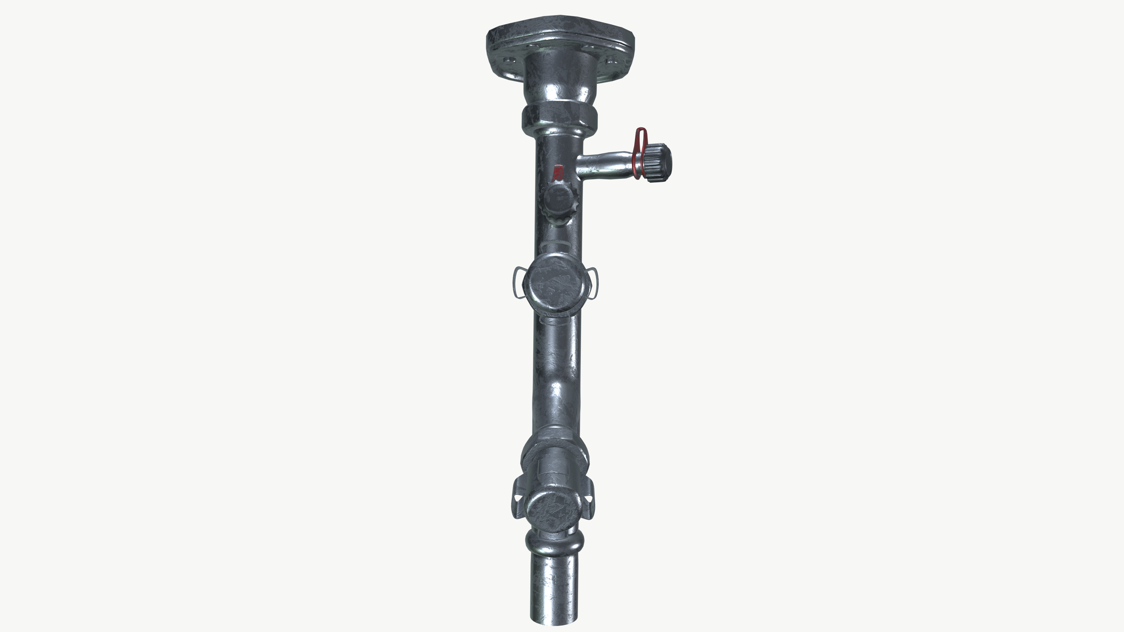 Metal Pipe 3D model_3