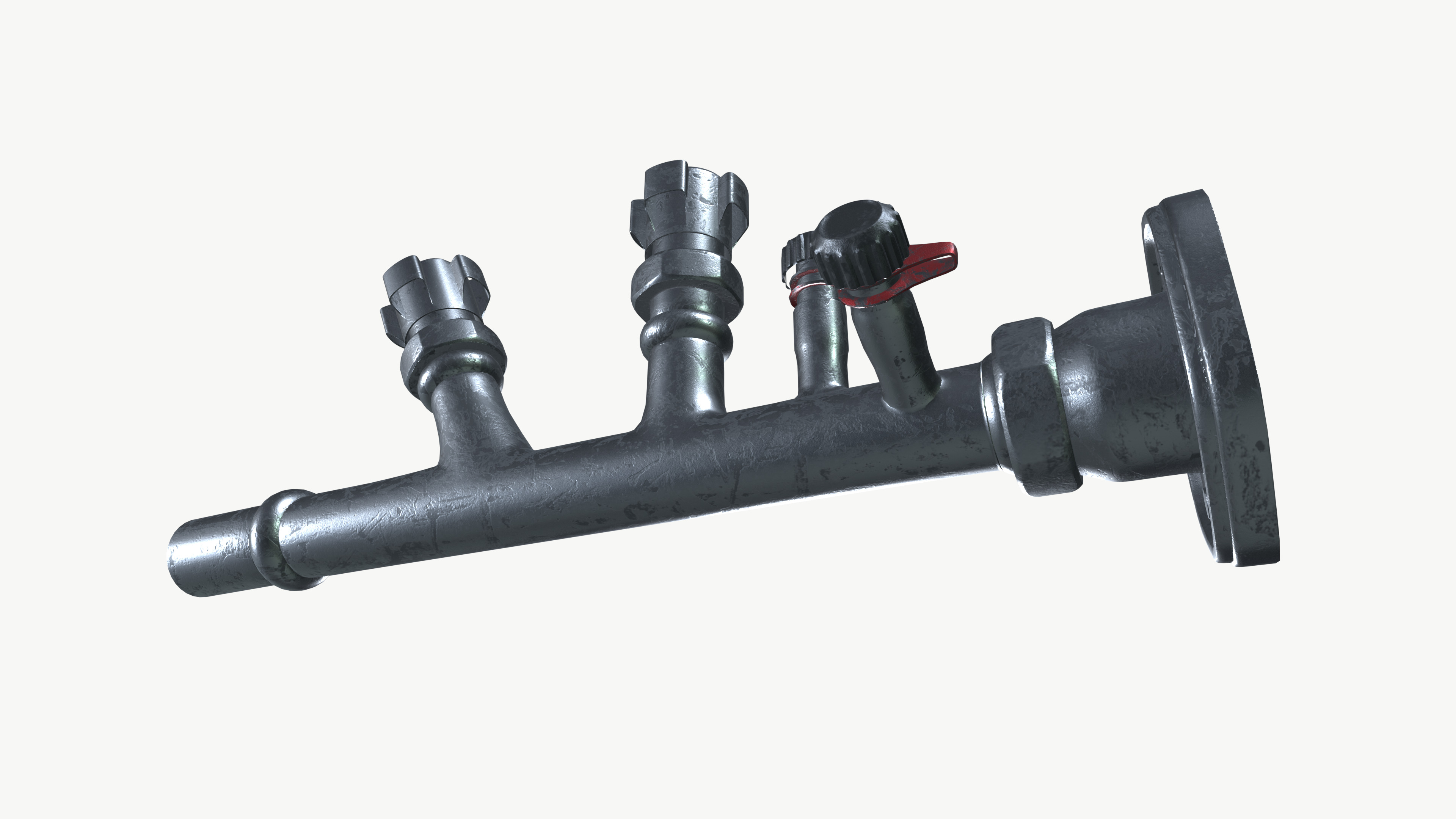 Metal Pipe 3D model_7