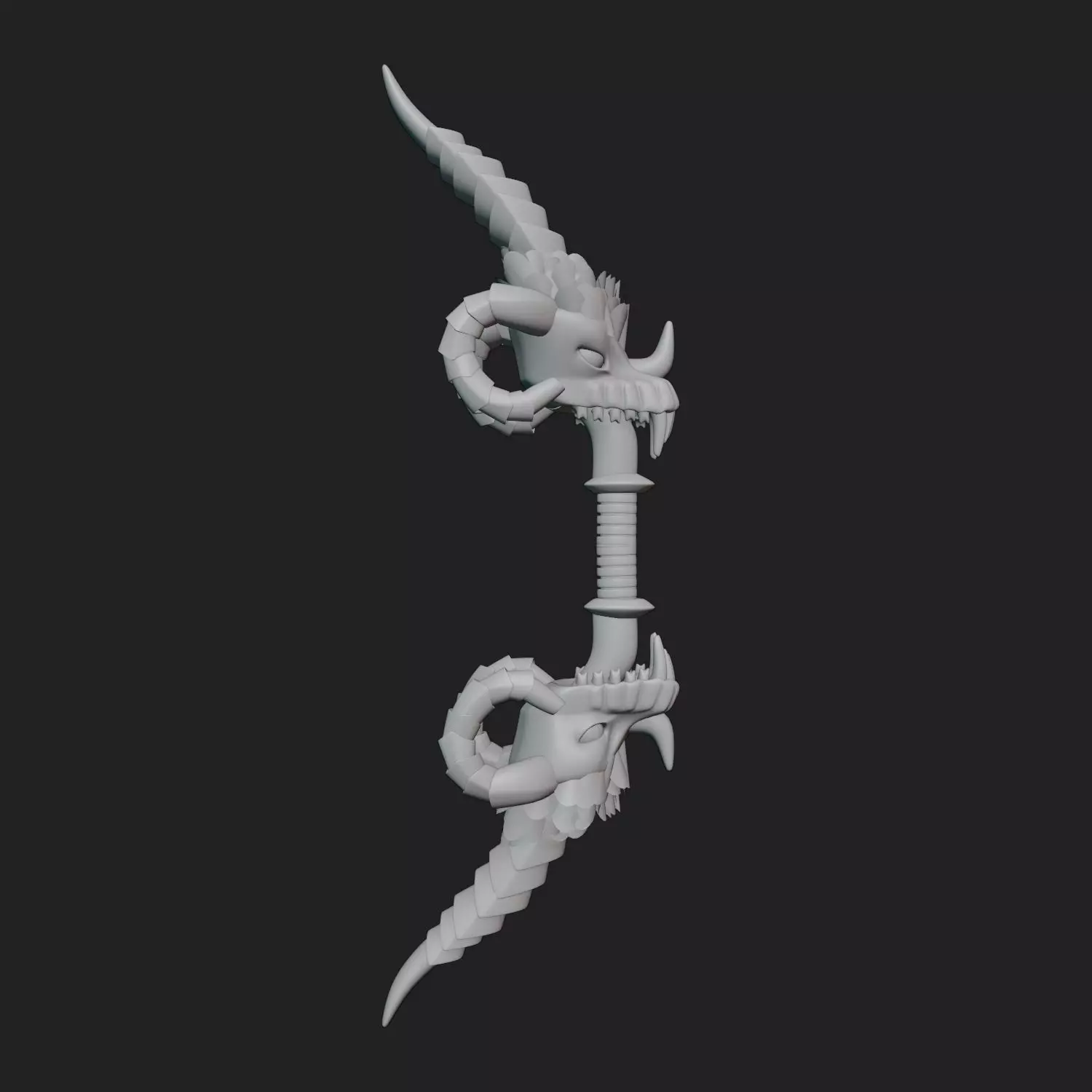 Bow Base Meshes 7 Free 3D model_0