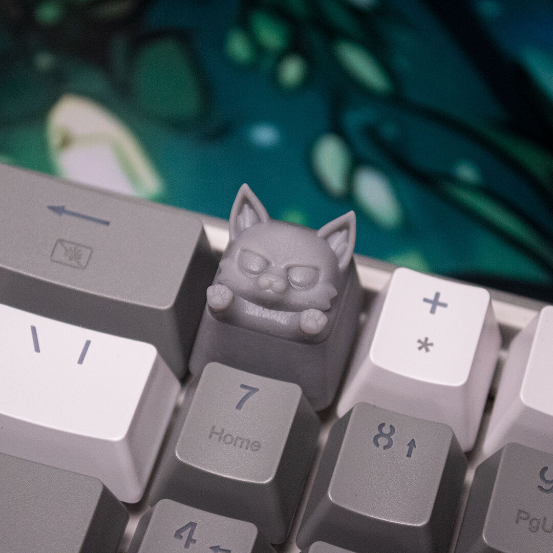 Angry Animals - keycaps to print - Mechanical keyboard 3D print model_8