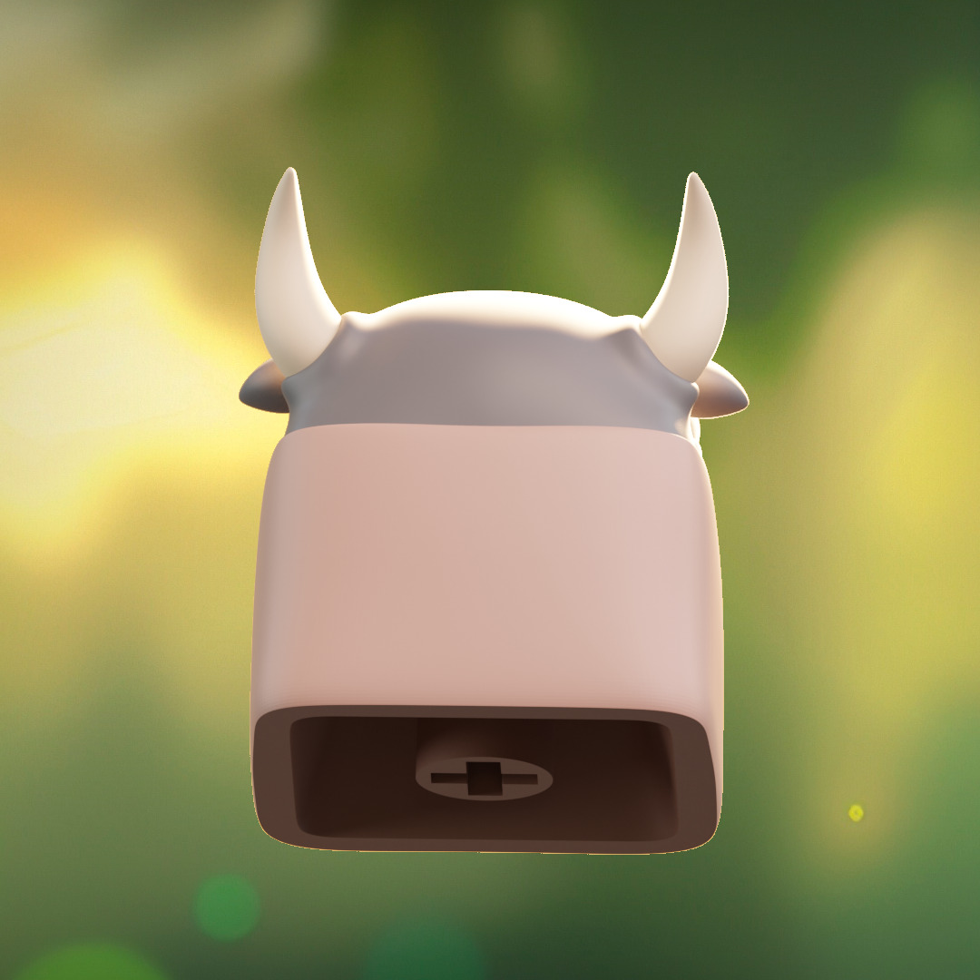 Angry Animals - keycaps to print - Mechanical keyboard 3D print model_15