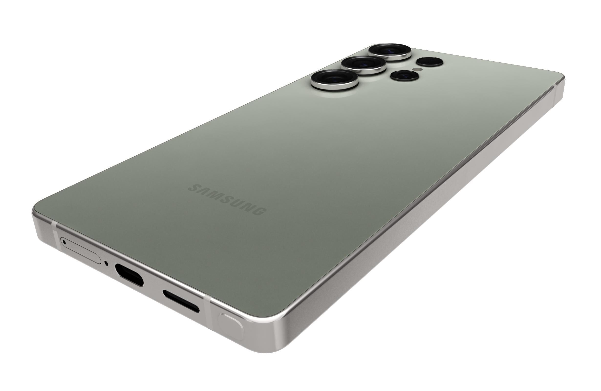Samsung Galaxy S25 Ultra Titanium Jadegreen 3D model_6