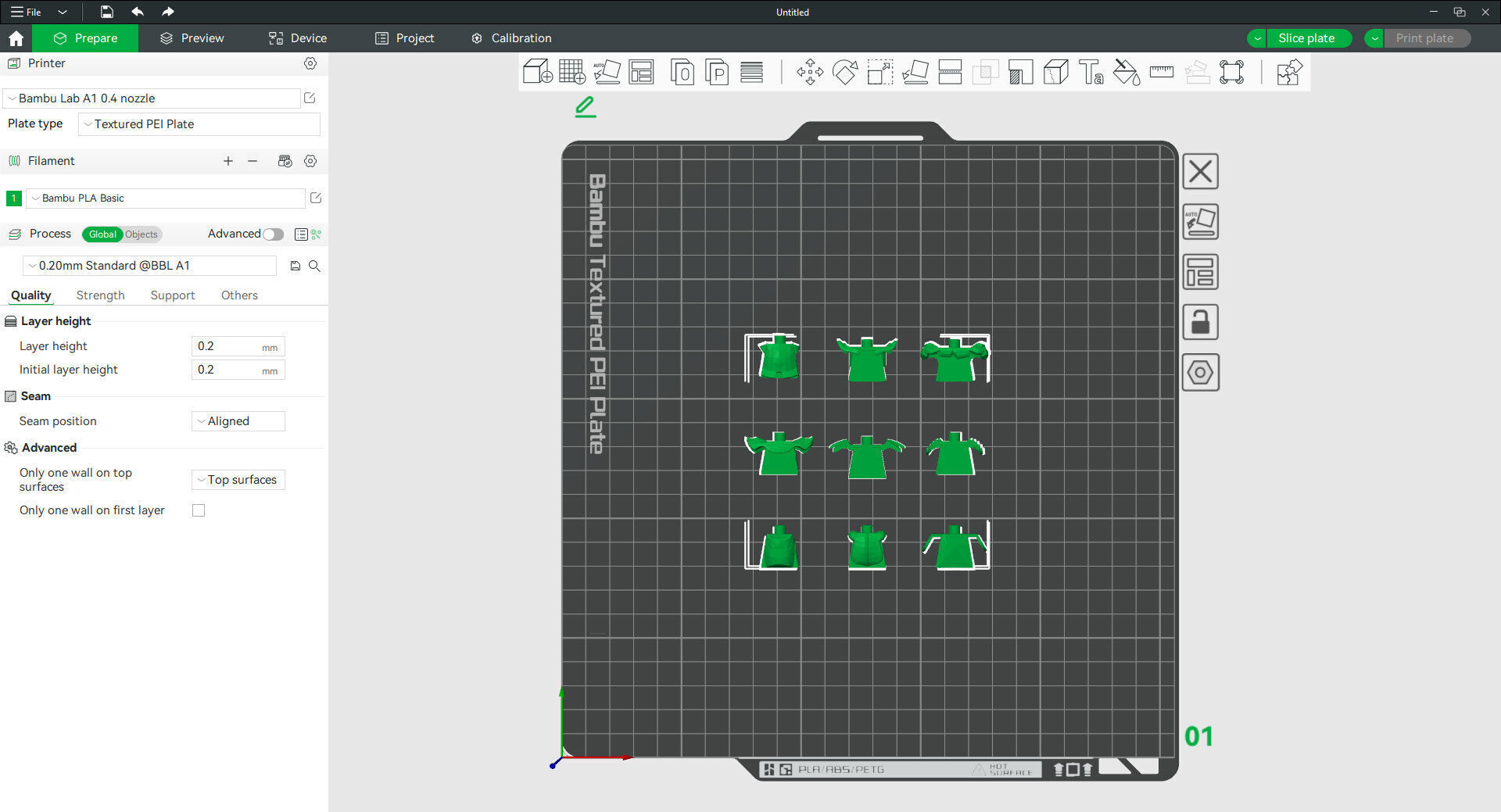 TwindBricks3D - Minifigures Armor Pack 3 3D print model_3