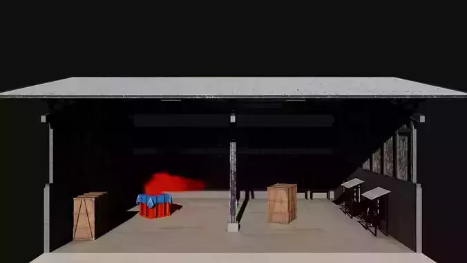 Sanhok Raised Hangar PUBG