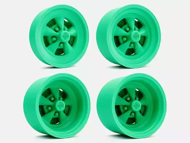 15x4 15x7 15x8 15x10 Cragar SS Wheel and Brake 3D print model 2