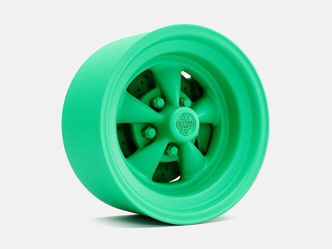 15x4 15x7 15x8 15x10 Cragar SS Wheel and Brake 3D print model 7
