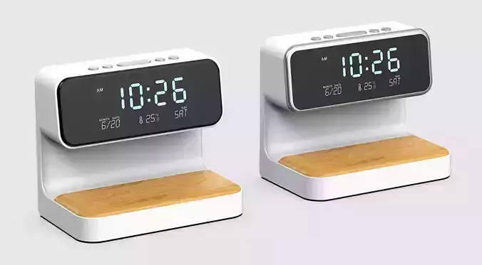 Wireless charging lamp