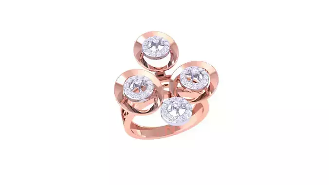  Women Ring MTL 3dm STL OBJ FBX Details