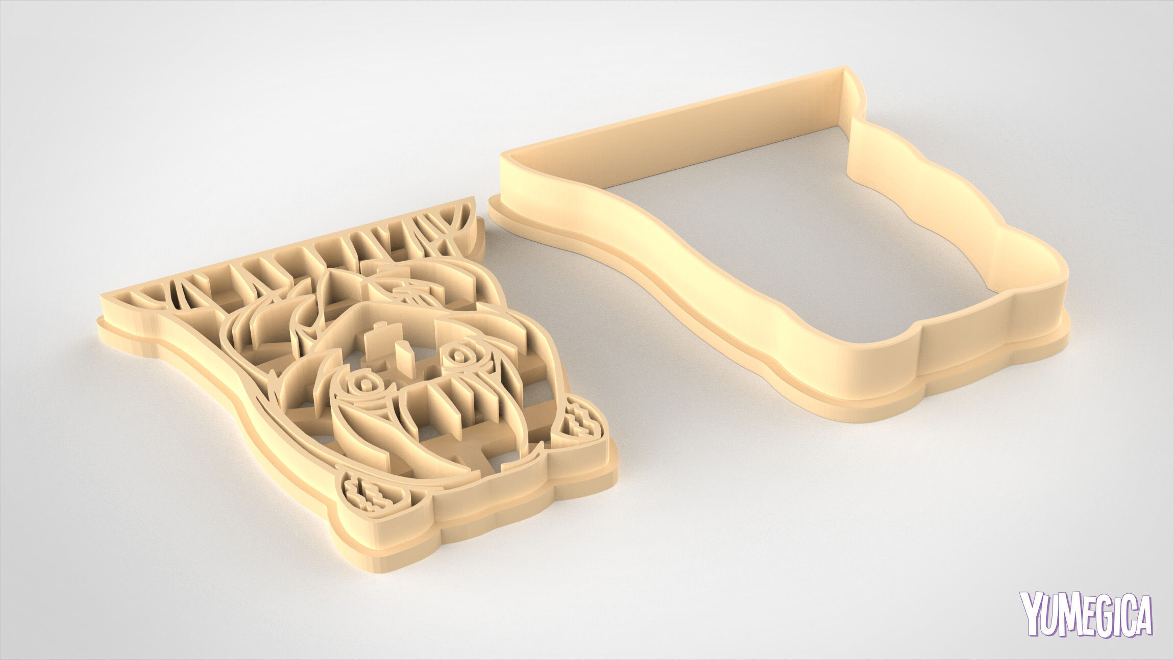 Raphtalia from The Rising of the Shield Hero Cookie Cutter STL 3D print model_6